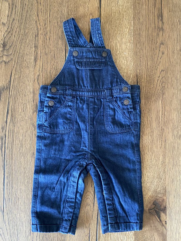 Salopette bleu jean Kiabi 3 mois – look denim intemporel