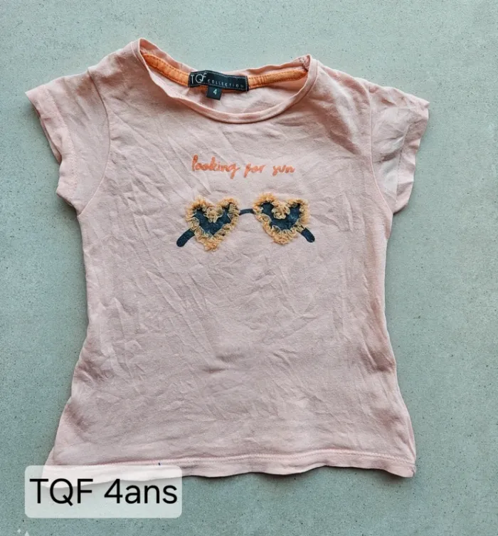 T-shirt rose TQF