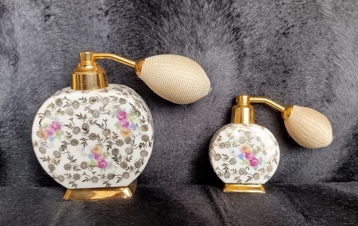 Lot de 2 vaporisateurs à parfum anciens Vintage/années 60 (TBE) - photo numéro 3