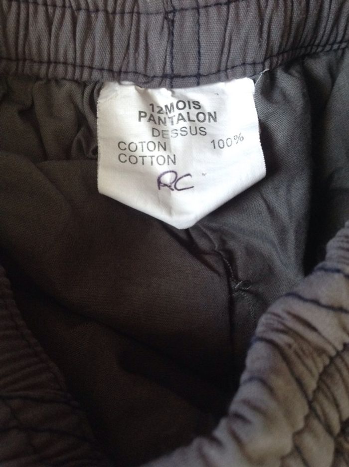 Pantalon épais - 12 mois - photo numéro 3