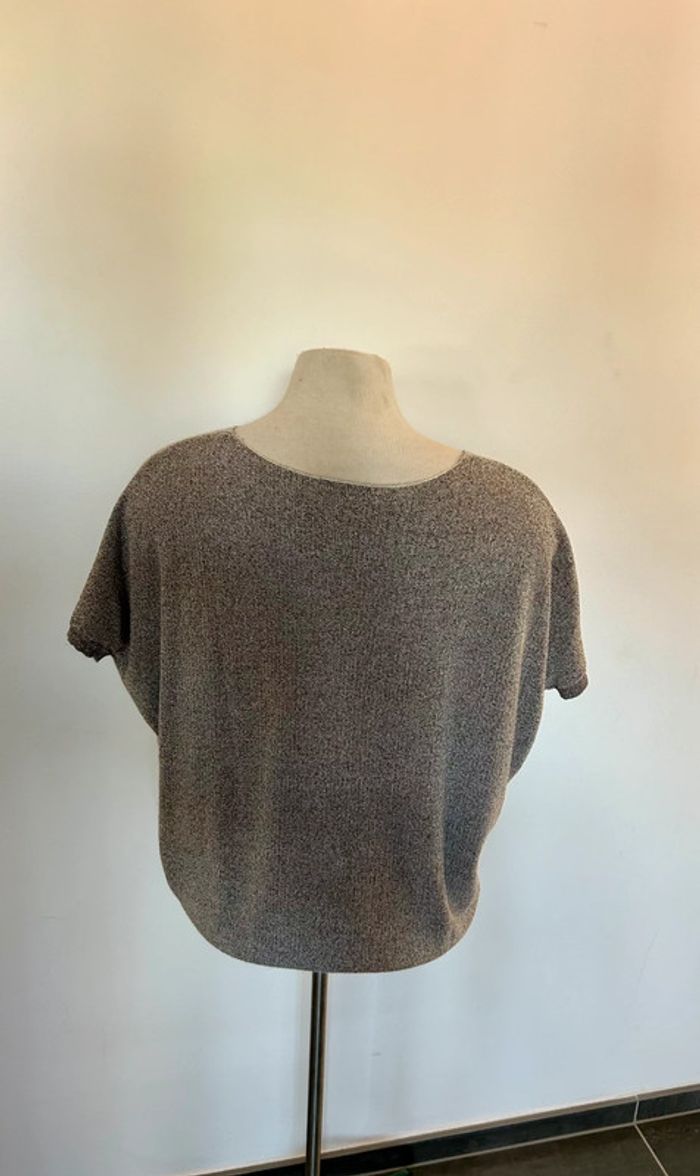 Blouse argentée Morgan S - photo numéro 3