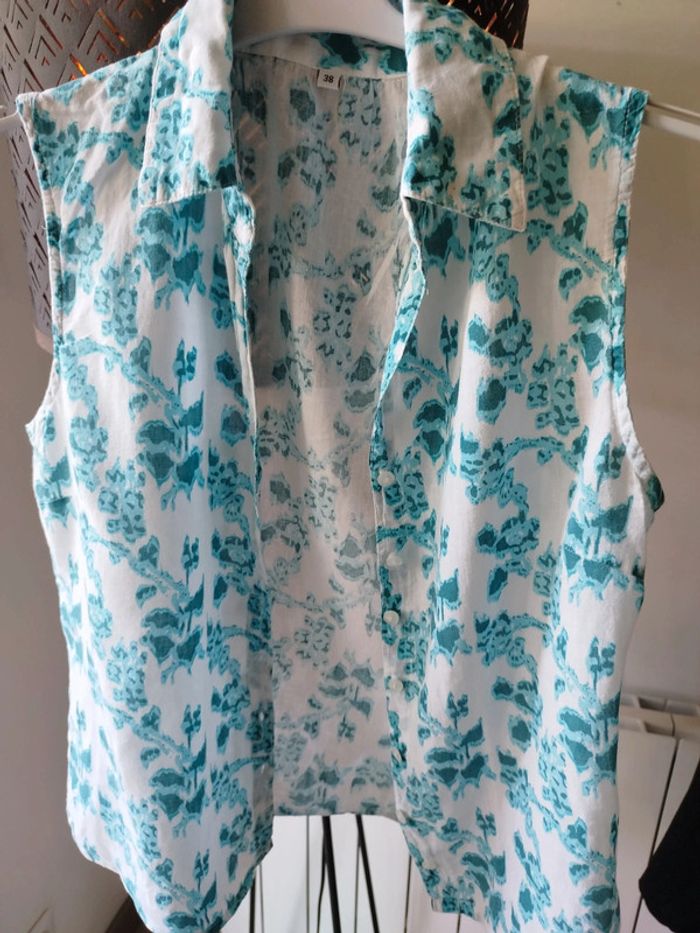 #chemise#motif fleuri - photo numéro 2
