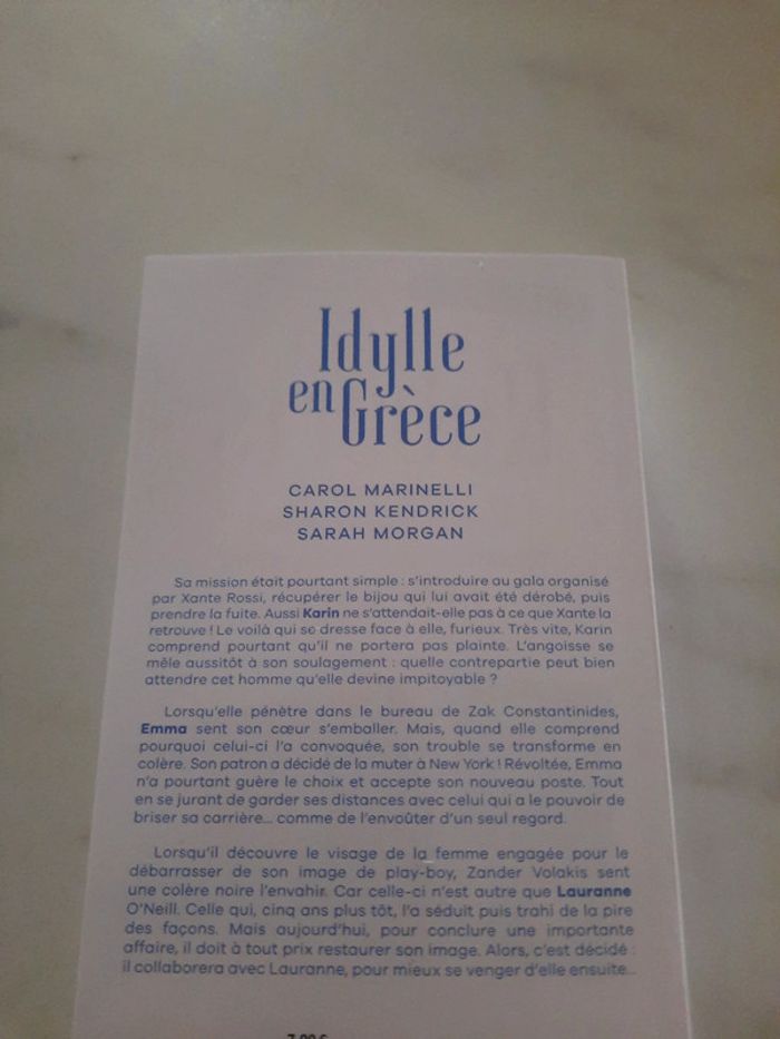 Livre "Idylle en Grèce" - photo numéro 3