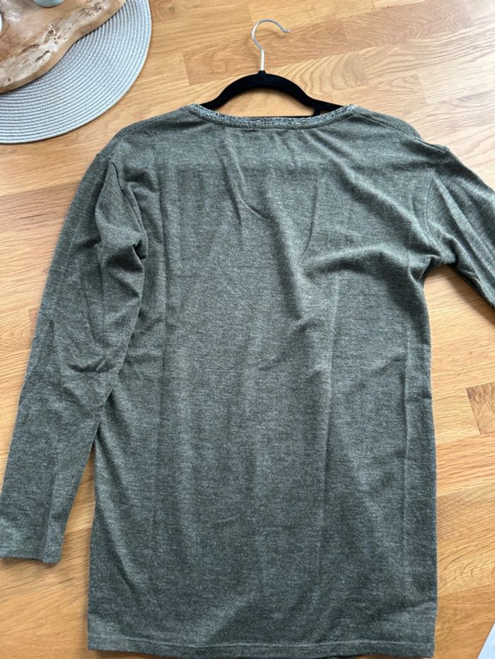 Kiabi - Pull de grossesse - T34/36 - Kaki - photo numéro 6