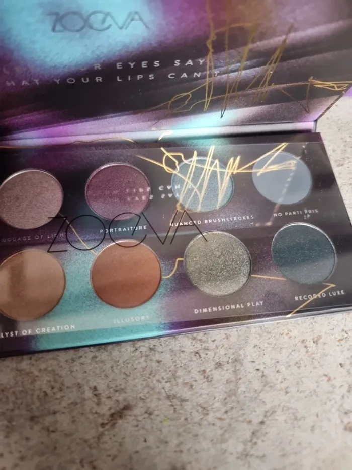 Palette Zoeva ecletic eyes - photo numéro 12
