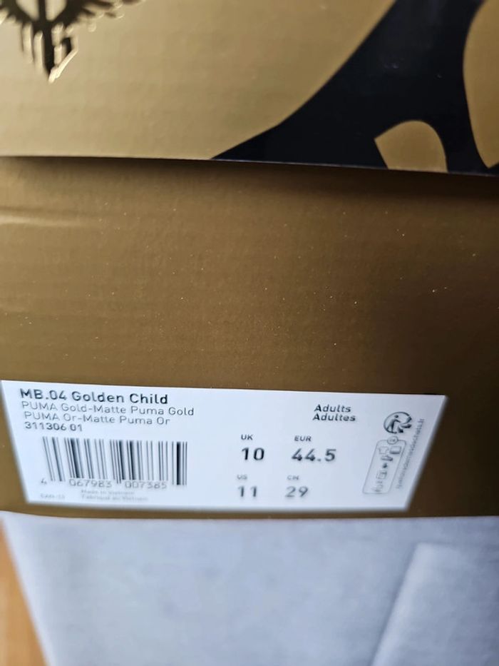 🔥Puma MB.04 "Golden Child" T.44,5🏀 - photo numéro 10