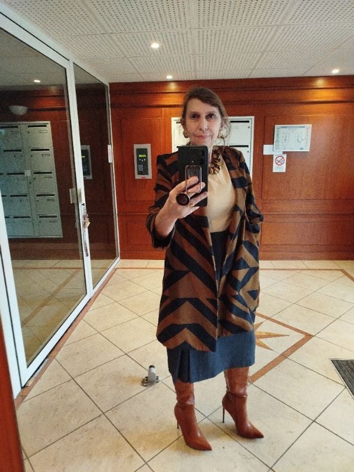 Jupe tailleur création Modissimo Paris