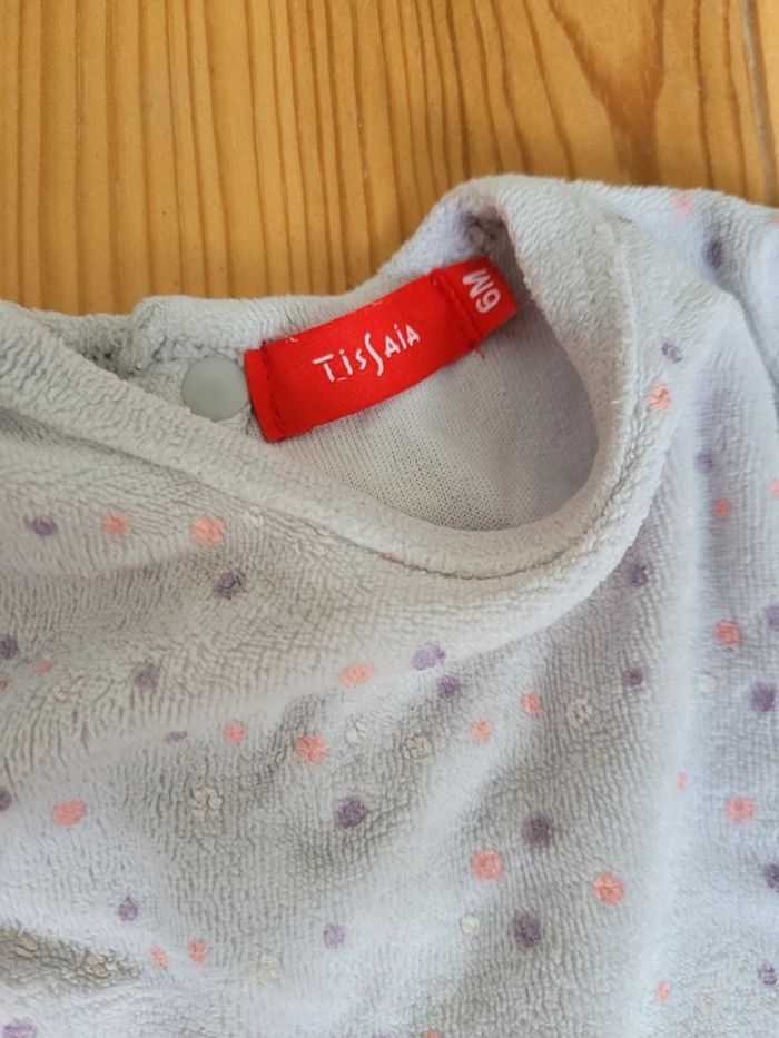 Lot de 2 pyjamas velours (6 mois) - photo numéro 4