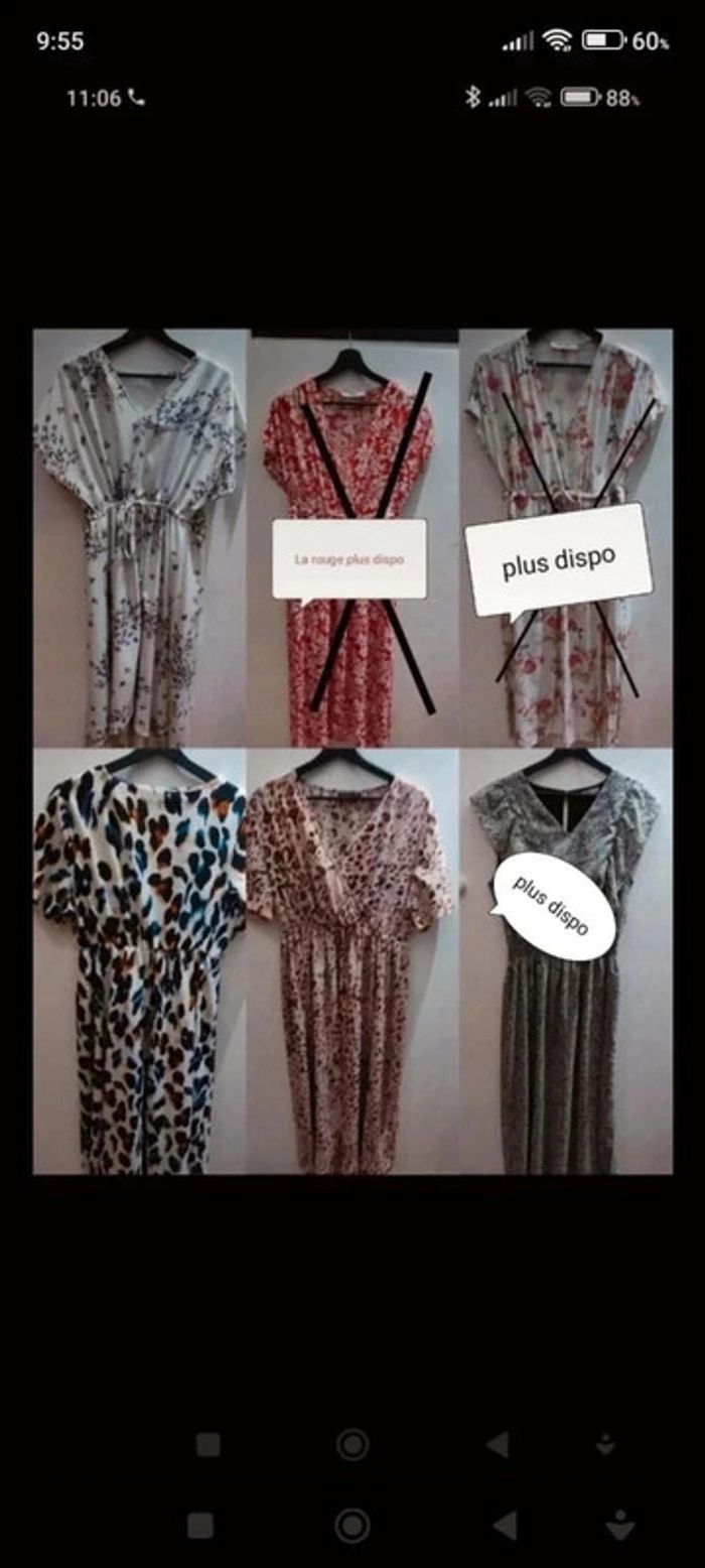 Jolies robes 44 lot de 7