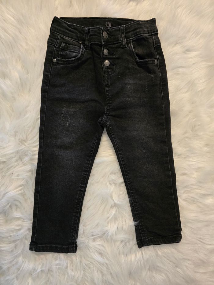 Neufs (non portés) 😍🤩💙💙ensemble jeans slim et teeshirt ml 23 mois garçon💙💙😍🤩 - photo numéro 4