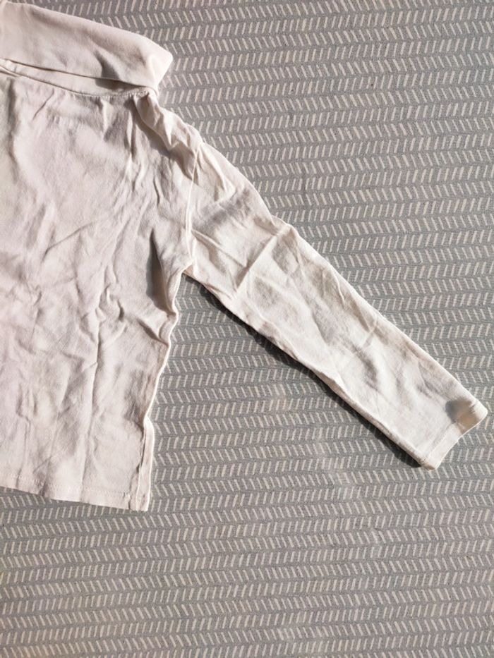 T-shirt sous-pull col roulé fille - Inextenso - 3 ans - photo numéro 9