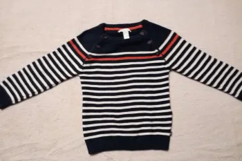 Pull Obaïbi 18-24 mois (réf perso I9)(familleac72)