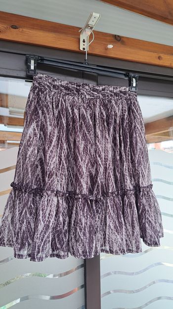 Jupe mauve  