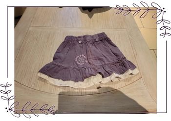 Jupe velours fille