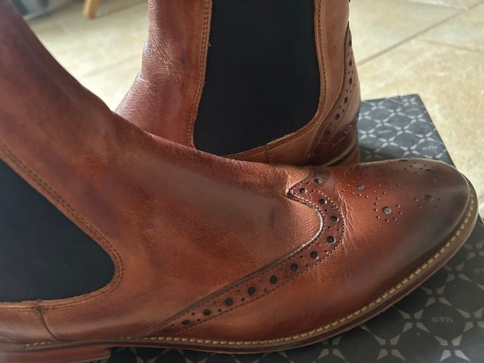 Bottines cuir Melvin Hamilton