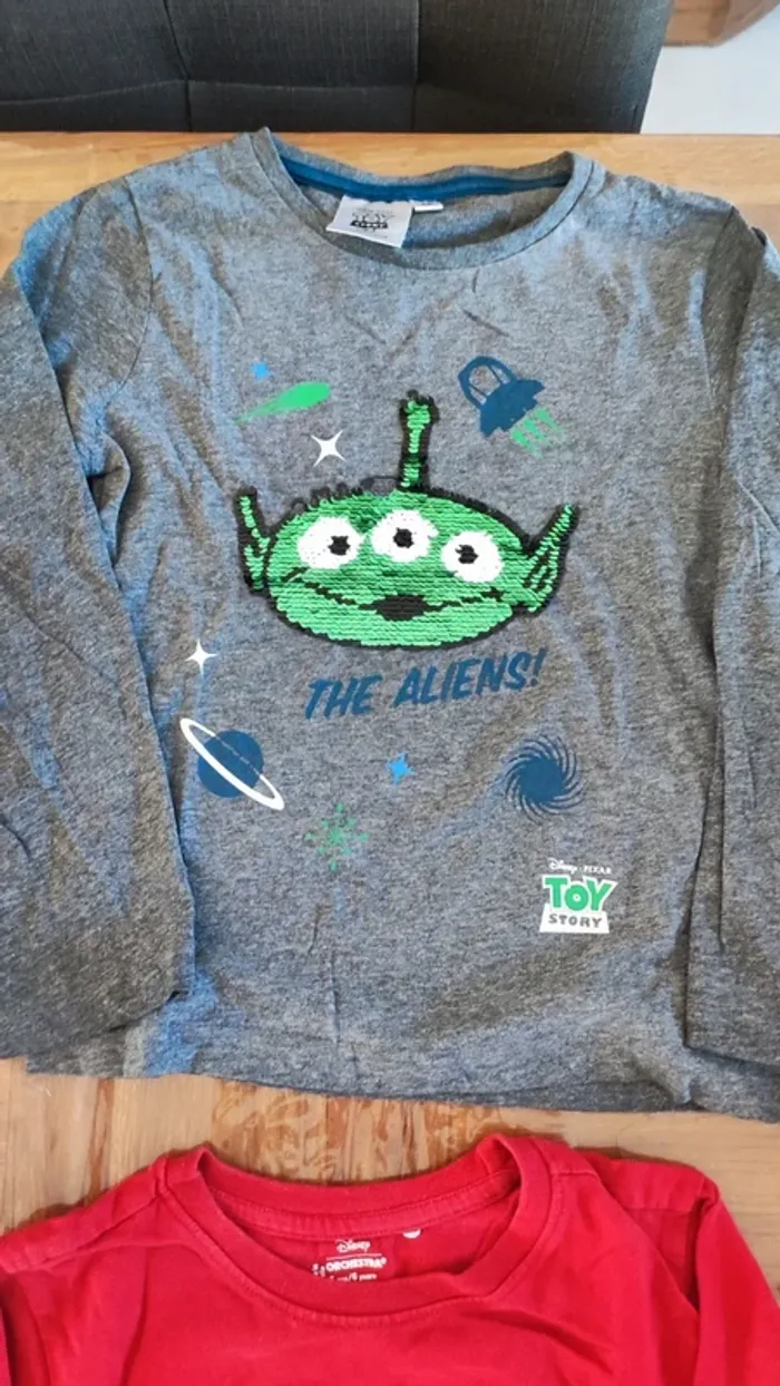 Lot Tee shirt toy Story - photo numéro 2