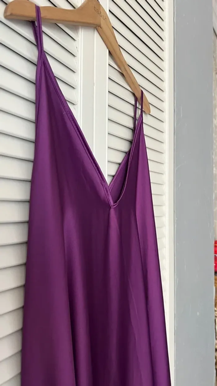 Robe longue satin - photo numéro 2
