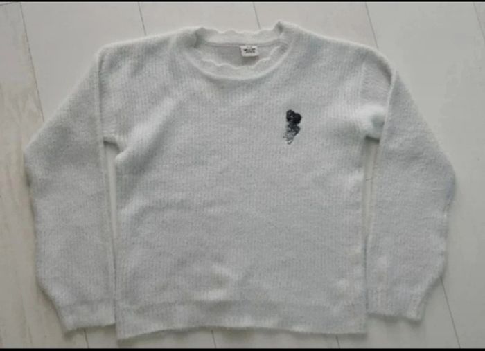 Pull blanc cassé - photo numéro 4