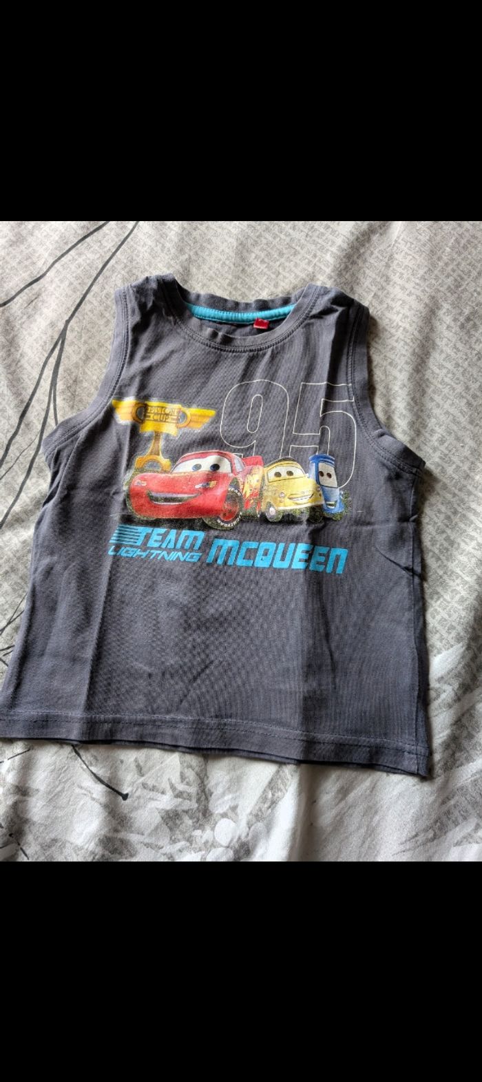 Débardeur cars garçon 4 ans - photo numéro 2