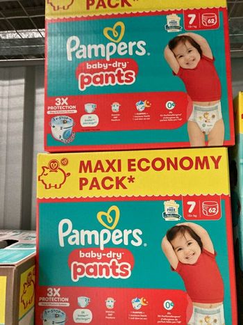 Couches pampers pants 