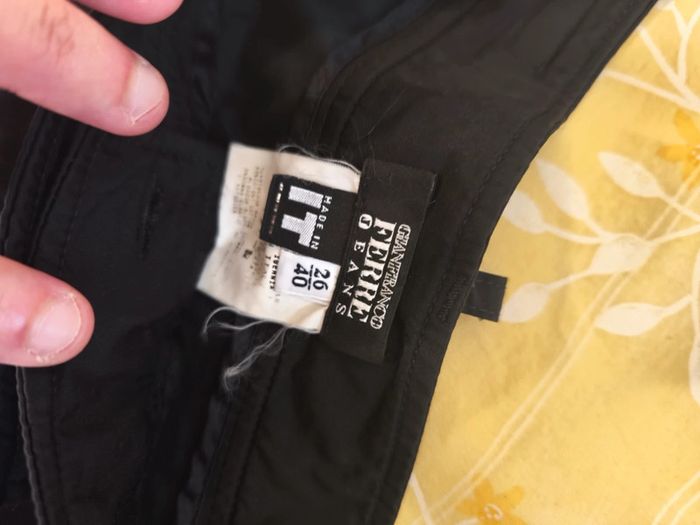 Pantalons Gianfranco Ferré Femme Taille 40 Noir - photo numéro 4