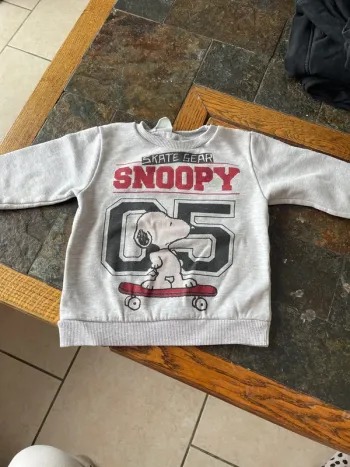 Sweat Snoopy 2 ans