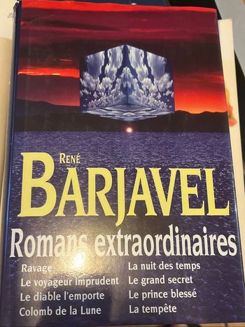 Livre Barjavel romans extraordinaires