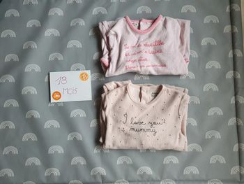 Lot pyjamas 18 mois