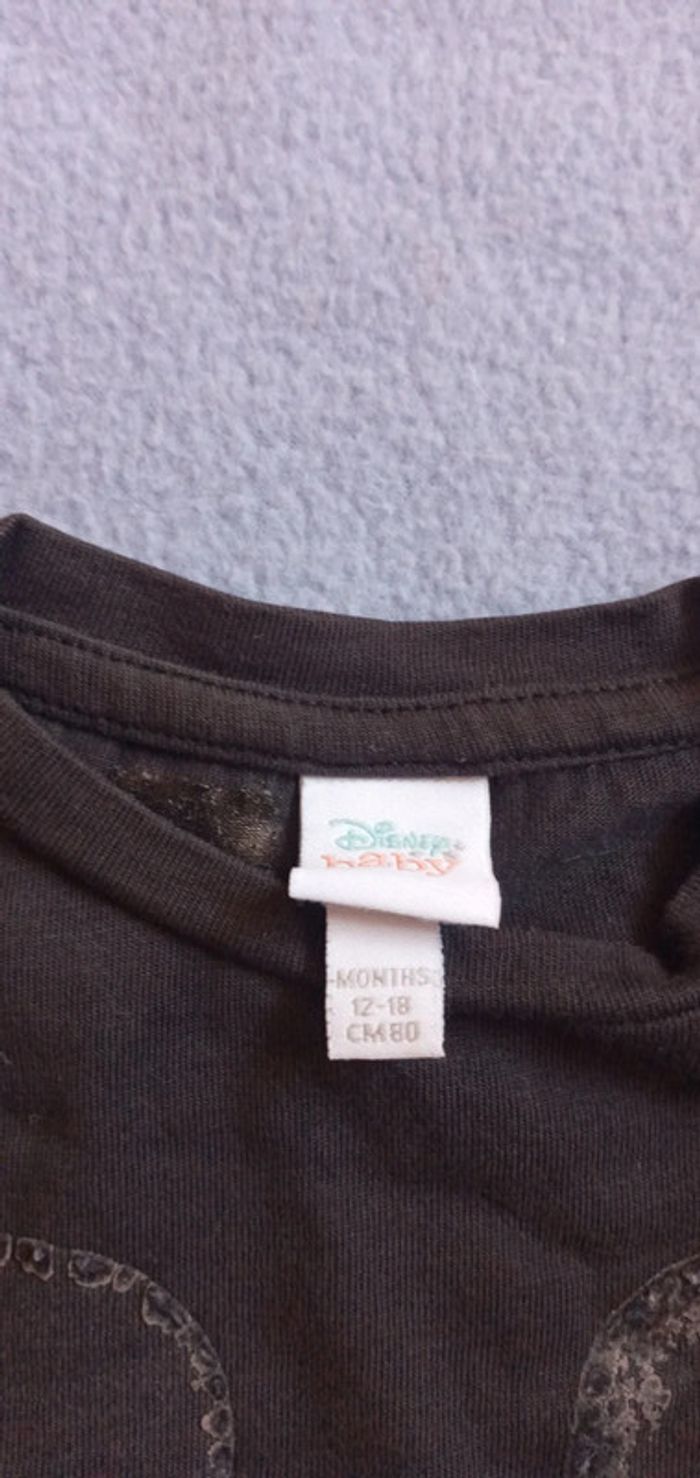 Donne haut Disney baby Mickey taille 12-18 mois - photo numéro 3