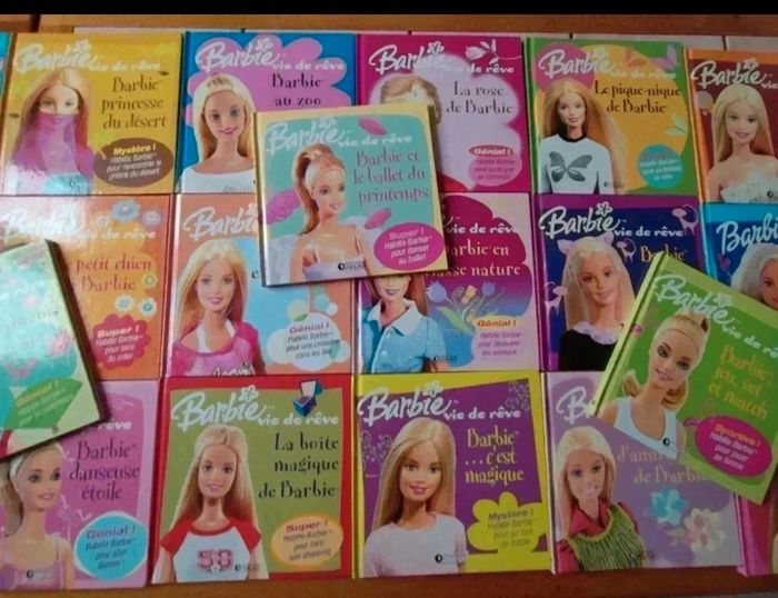 Gros lot de livres barbie - photo numéro 3