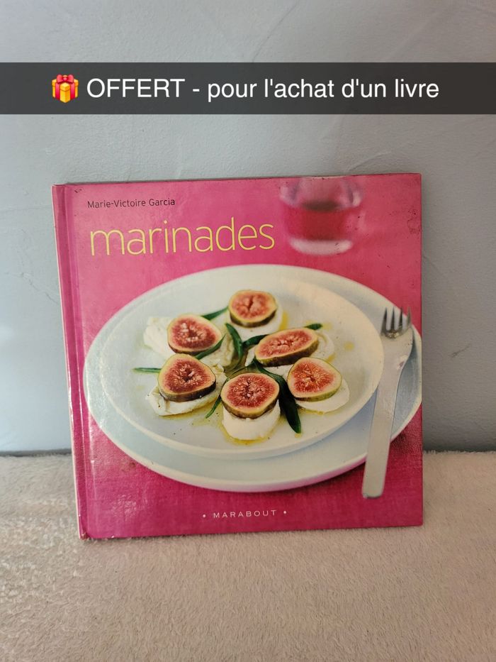 Livre de recettes marinades - Marie Victoire Garcia - Marabout