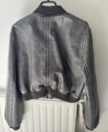 Veste  en cuire