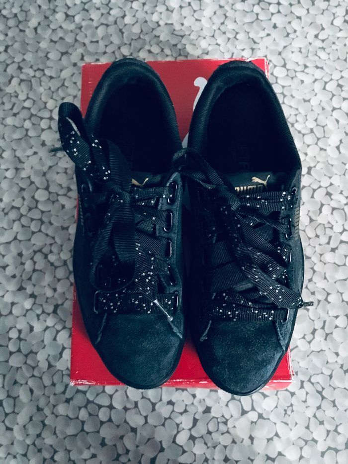 Baskets puma noires - photo numéro 2