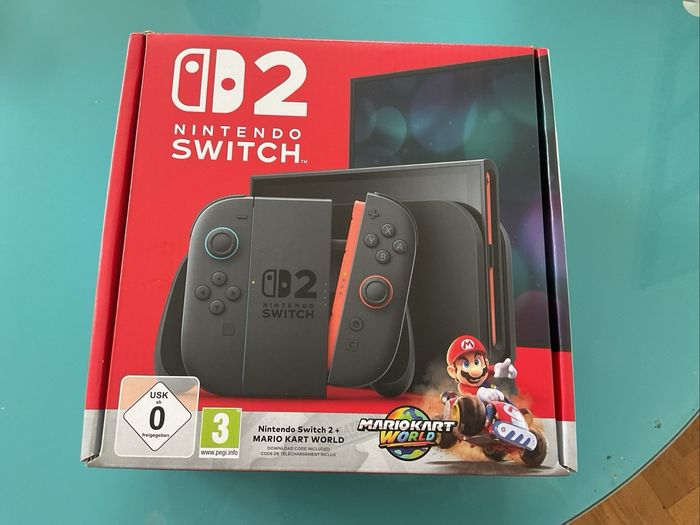 Console Pack Nintendo Switch 2 + Mario Kart World Neuve Sans Garantie