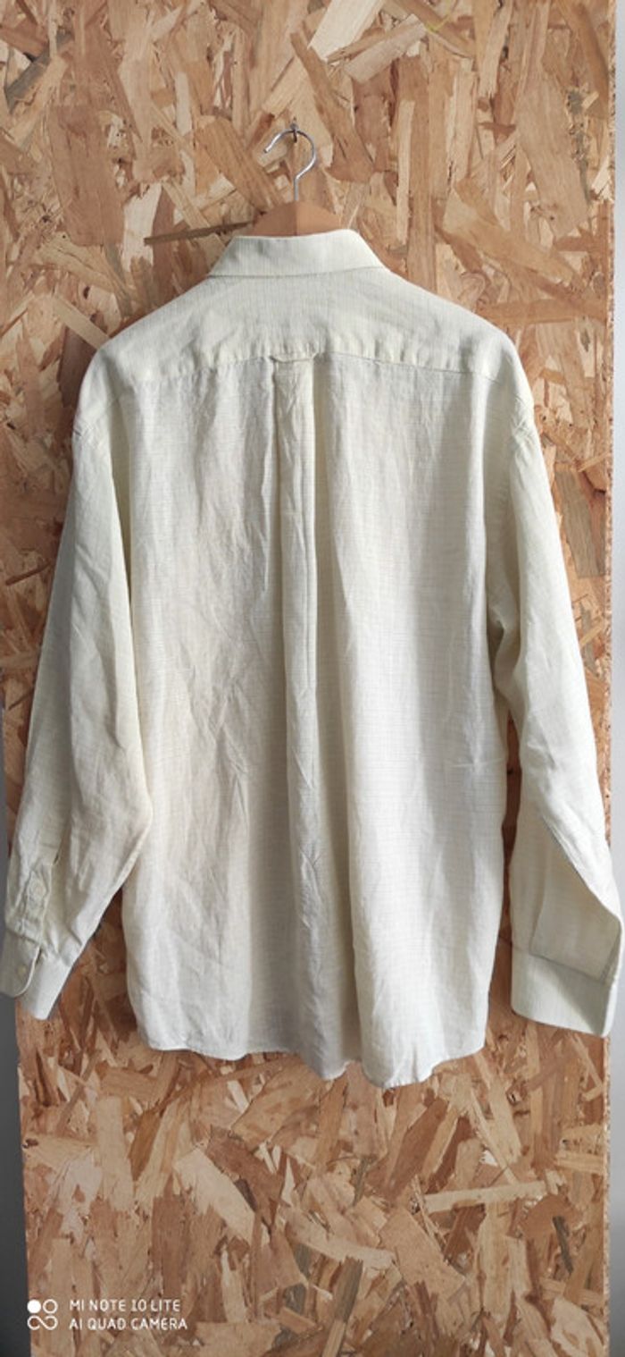 Chemise blanc cassé Look&Like - photo numéro 3