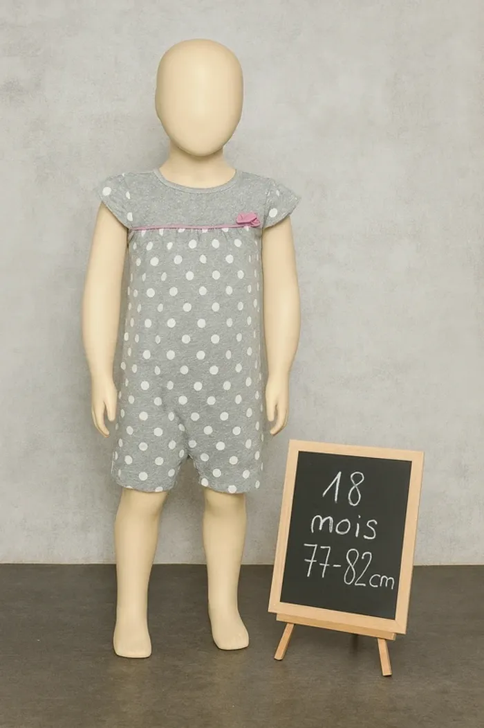 Barboteuse - Taille 18 mois 77-82cm - Kiabi - photo numéro 2