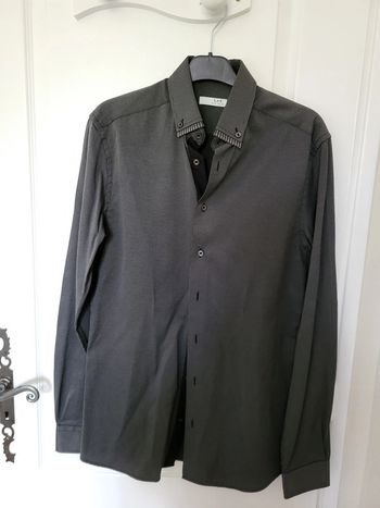 Chemise grise La Halle