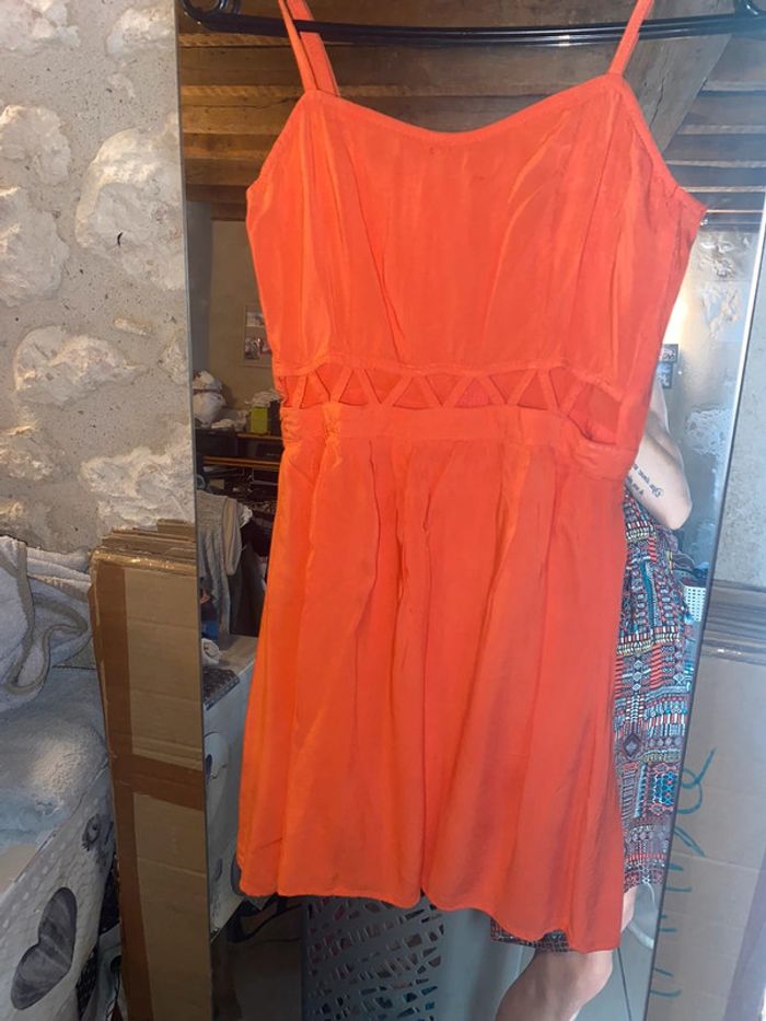 Robe orange corail - photo numéro 5