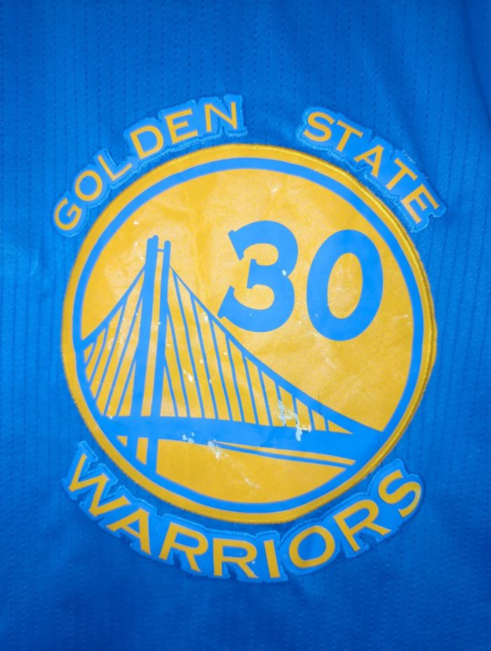 Maillot NBA golden state Nike 30 curry - photo numéro 2