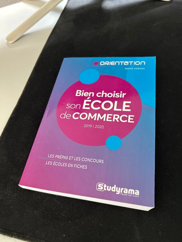 Livre bien choisir son école de commerce
