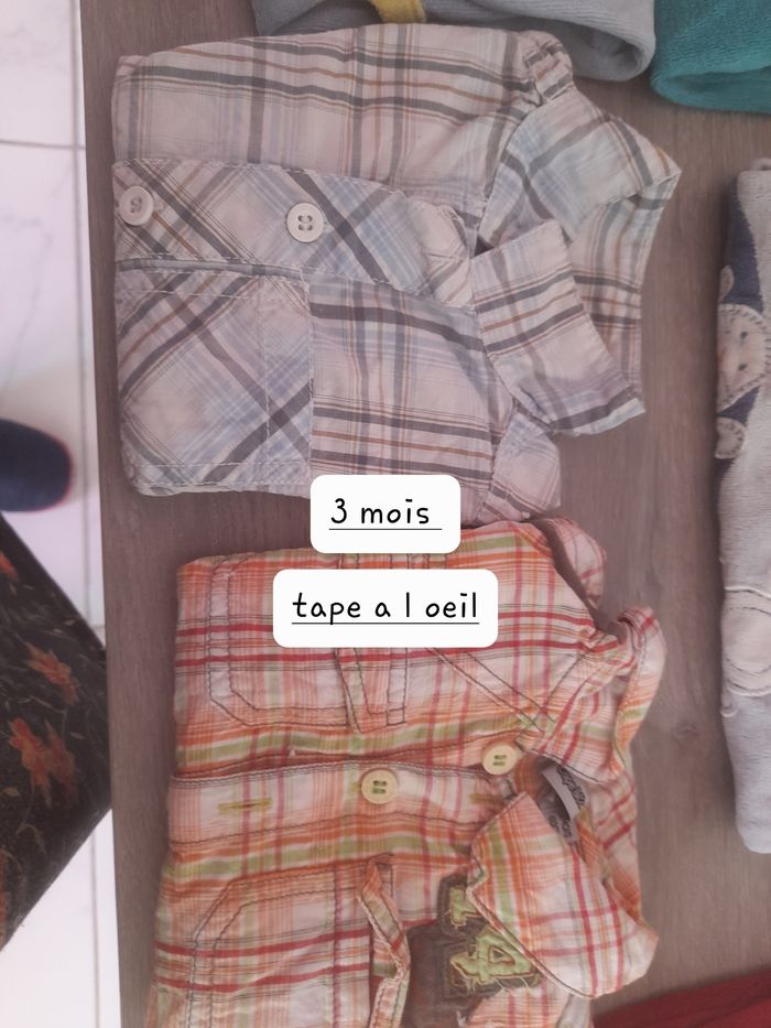 Chemise 3 mois