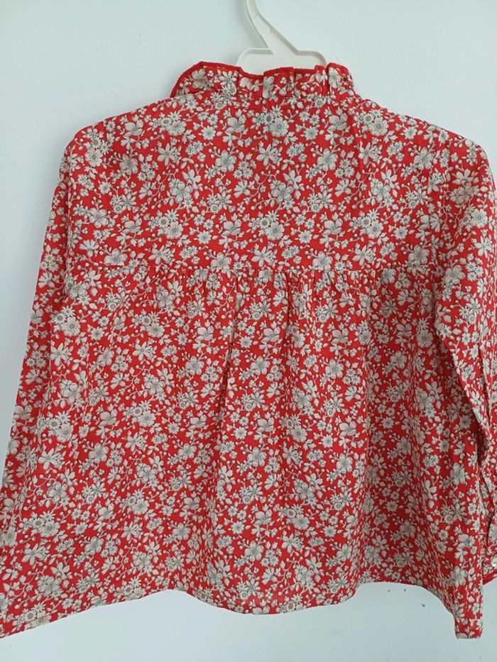 Blouse liberty cyrillus 6 ans - photo numéro 4
