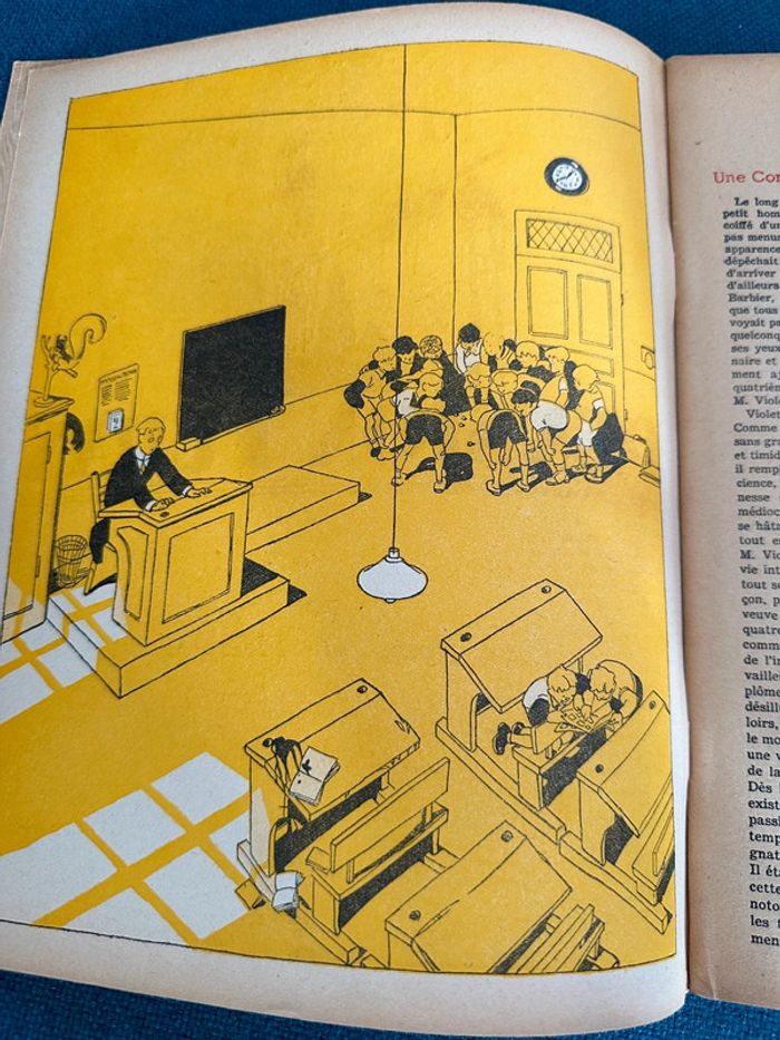 Livre cahier ancien Pension Furax Roger Roux Pierre Probst éditions du puits Pelu album - photo numéro 7