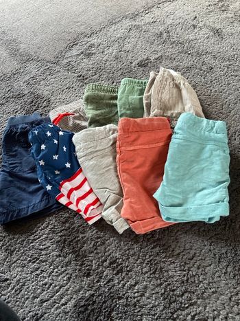 Lot short 6 mois