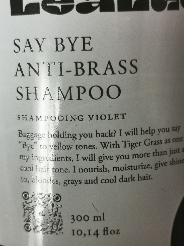 Lot shampooing et conditionneur violet Lealuo neufs - photo numéro 4