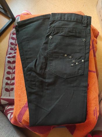Jeans noir fille 10 ans