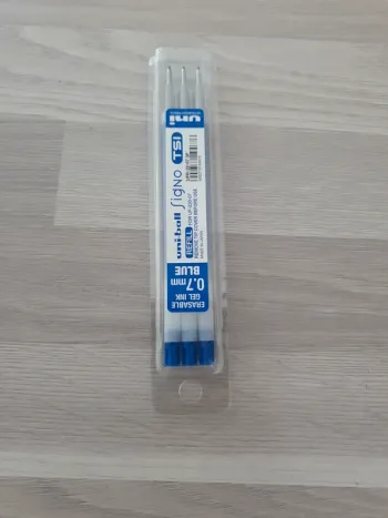 Recharges Uni ball Bleu