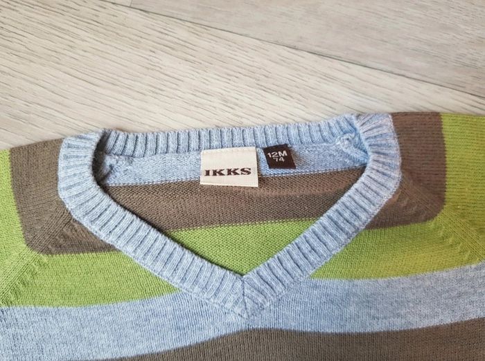 Pull IKKS 12 mois Garçon - photo numéro 4