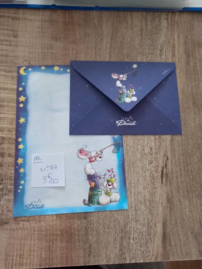 Papier à lettre Diddl 87 3,00€