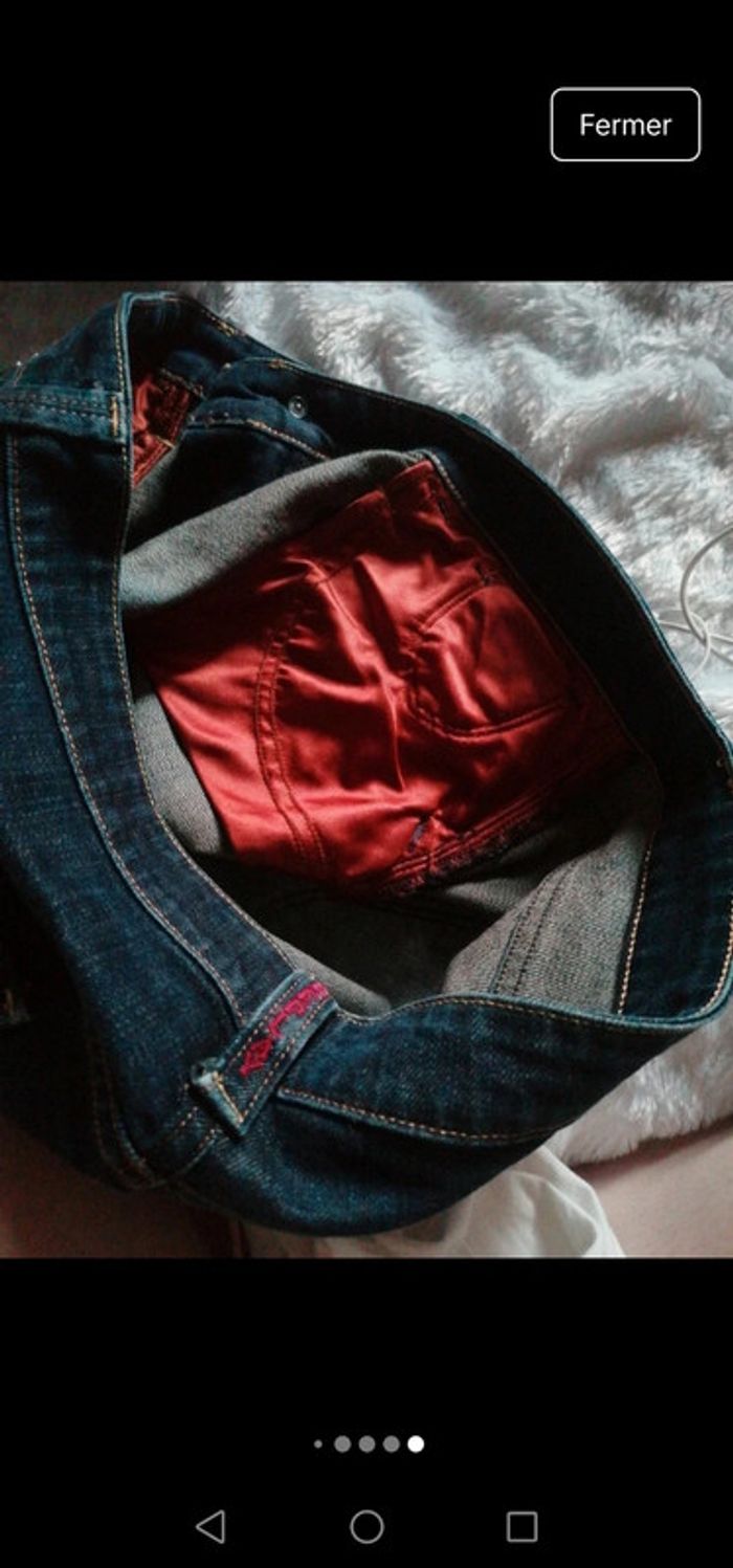 Jeans vintage à motif replay - photo numéro 8